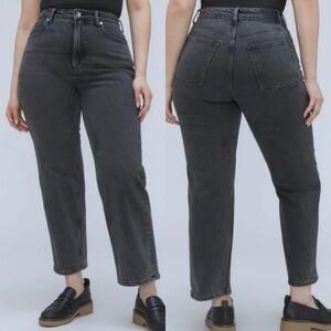 Everlane Women's Gray Flare & Wide Leg Jeans